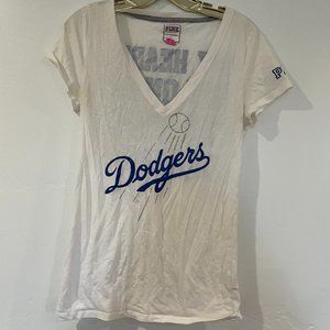 MLB Los Angeles Dodgers & Victoria's Secret Pink Ladies Tee (Large)